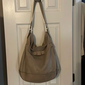 Brunello Cucinelli Soft as butter Buffalo leather bucket bag, medium wear.